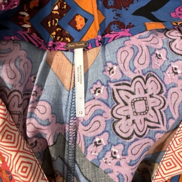 Free People Maritzah Jumpsuit Size 12 - Picture 7 of 9